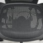 【中古】ハーマンミラー　アーロンチェア　Bサイズ　フル装備　ランバーサポート　肘レバータイプ　ブラック　2026073007【中古オフィス家具】