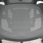 【中古】ハーマンミラー　アーロンチェア　リマスタード　固定肘　ポスチャーフィット　前傾機能なし　グレー　2026080101【中古オフィス家具】