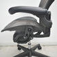 【中古】ハーマンミラー　アーロンチェア　Bサイズ　フル装備　ランバーサポート　昇降ガス新品　ブラウン　2026080301【中古オフィス家具】