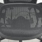【中古】ハーマンミラー　アーロンチェア　Bサイズ　フル装備　ランバーサポート　肘レバータイプ　ブラック　2026080304【中古オフィス家具】