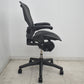 【中古】ハーマンミラー　アーロンチェア　Bサイズ　フル装備　ランバーサポート　ブラック　2026080306【中古オフィス家具】