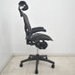 【中古】ハーマンミラー　アーロンチェア　Bサイズ　フル装備　ポスチャーフィット（パッド新品）昇降ガス新品　ヘッドレスト（社外品）ブラック　2026080308【中古オフィス家具】