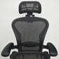 【中古】ハーマンミラー　アーロンチェア　Bサイズ　フル装備　ランバーサポート　昇降ガス新品　ヘッドレスト（社外品）ブラック　2026080402【中古オフィス家具】