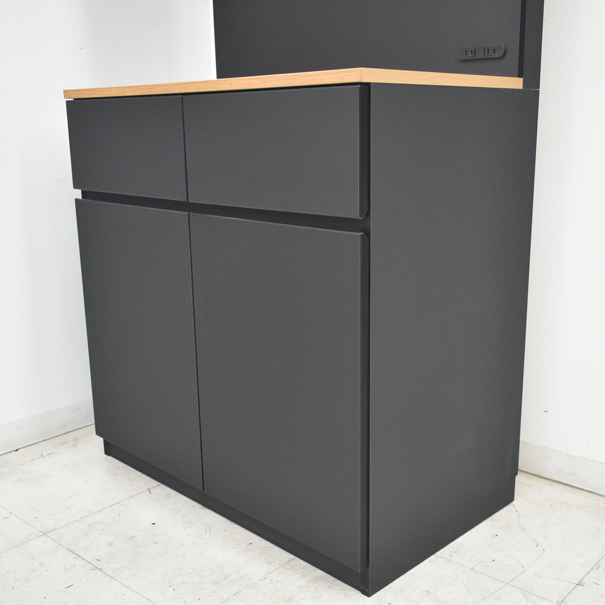 【中古】イトーキ　ノットワークシリーズ　キッチンキャビネット　ハイタイプ　幅900　2026080506【中古オフィス家具】