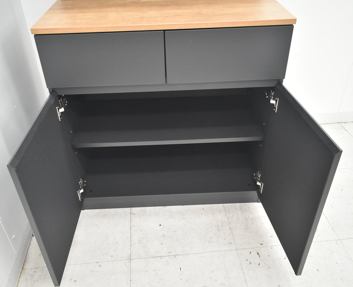 【中古】イトーキ　ノットワークシリーズ　キッチンキャビネット　ハイタイプ　幅900　2026080506【中古オフィス家具】