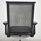 【中古】スチールケース　シンク　可動肘　ポリッシュ　ブラック　2026080703【中古オフィス家具】