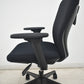 【中古】くろがね工作所　トライフィット　ハイバック　可動肘　ハンガー　ブラック　2026081706【中古オフィス家具】