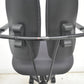 【中古】デュオレスト　コンフィー　DR-260　固定肘　ブラック　2026081906【中古オフィス家具】