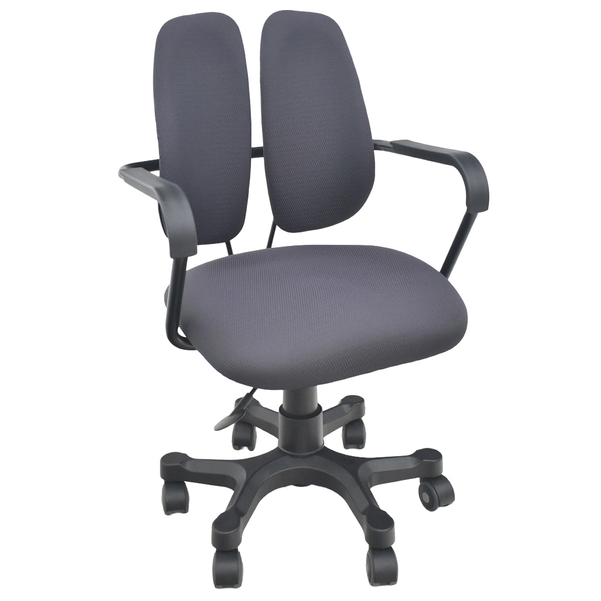 【中古】デュオレスト　コンフィー　DR-260　固定肘　ブラック　2026081906【中古オフィス家具】