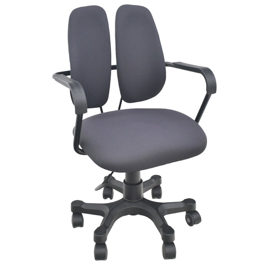 【中古】デュオレスト　コンフィー　DR-260　固定肘　ブラック　2026081906【中古オフィス家具】