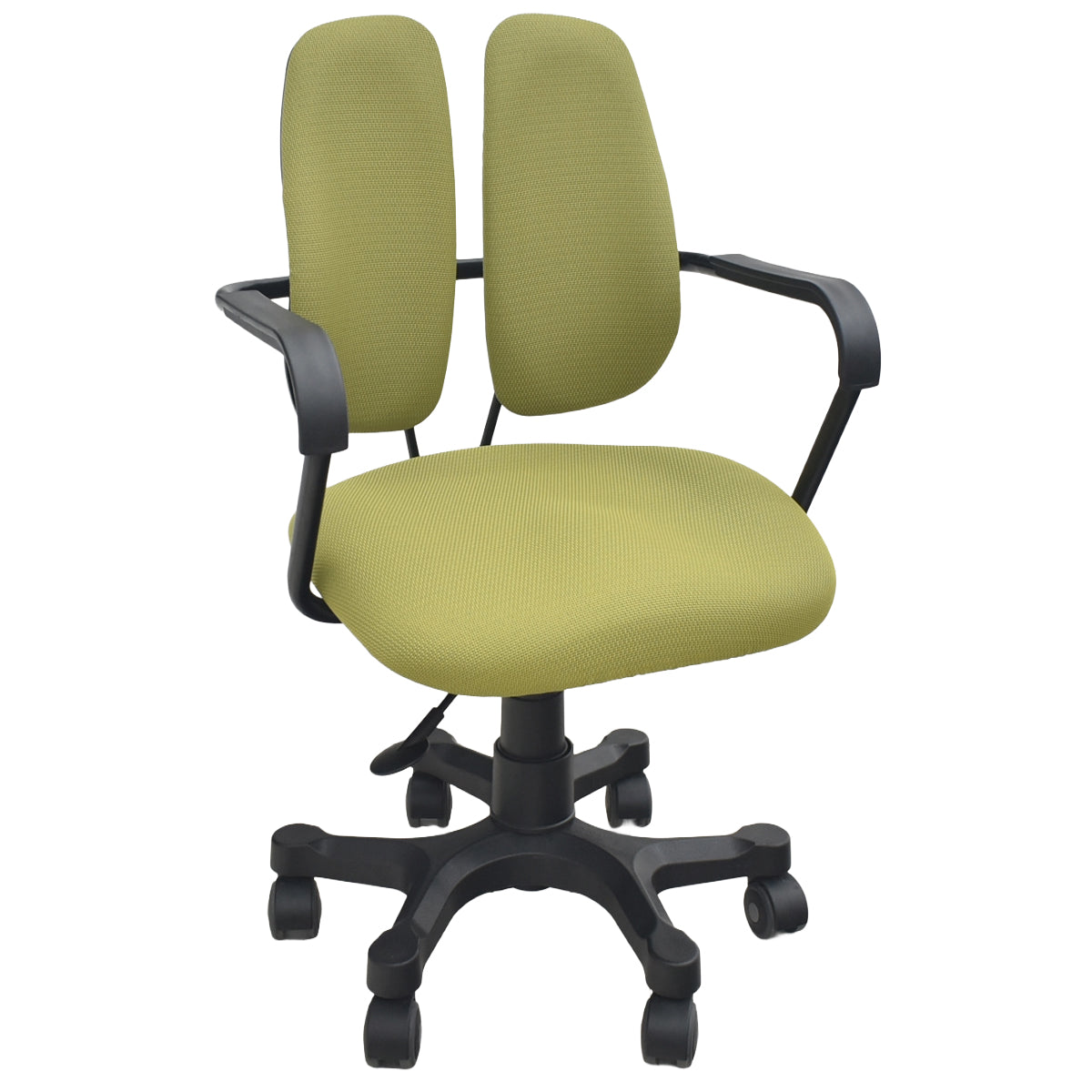 【中古】デュオレスト　コンフィー　DR-260　固定肘　グリーン　2026082001【中古オフィス家具】