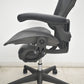 【中古】ハーマンミラー　アーロンチェア　Bサイズ　フル装備　ランバーサポート　ブラック　2026082102【中古オフィス家具】