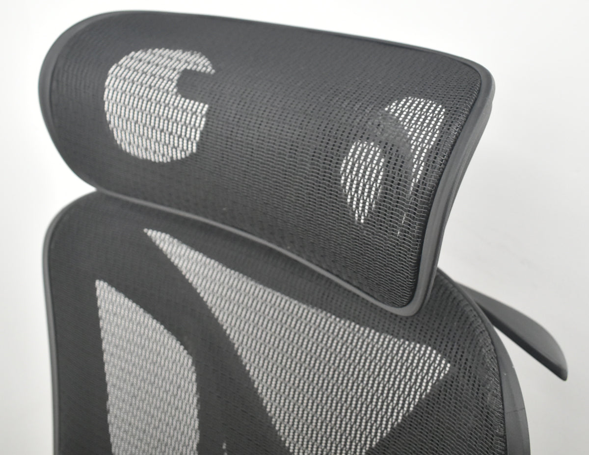 【中古】株式会社COFO（FOS）COFO Chair Pro　ヘッドレスト　フットレスト　ハンガー　ランバーサポート　ウレタンキャスター　ブラック　2026082607【中古オフィス家具】