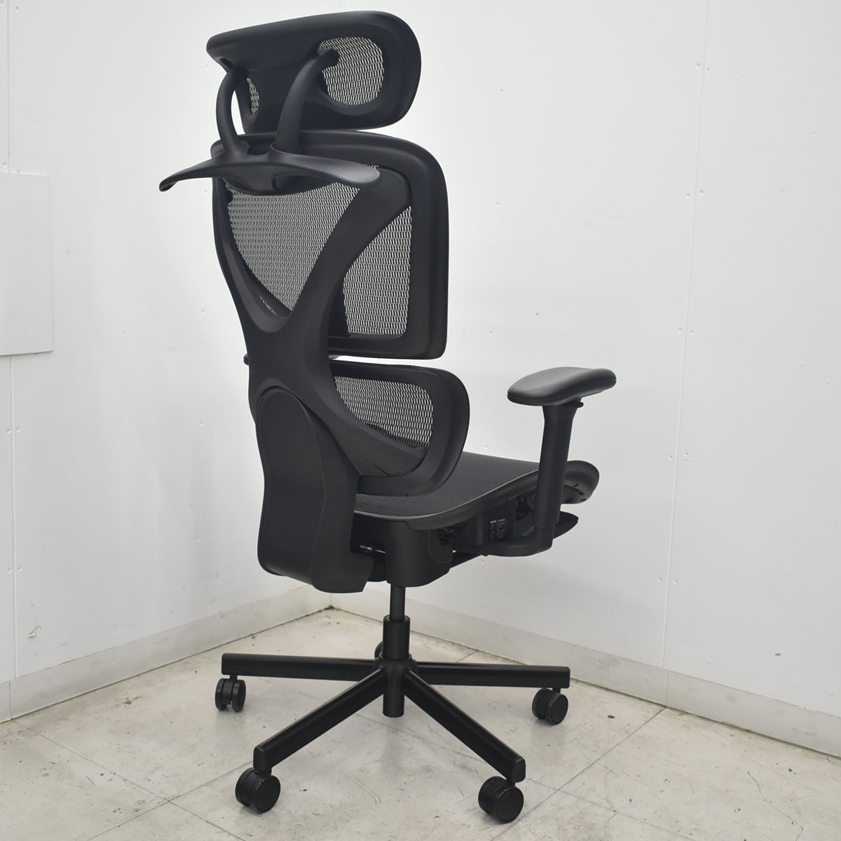 【中古】株式会社COFO（FOS）COFO Chair Pro　ヘッドレスト　フットレスト　ハンガー　ランバーサポート　ウレタンキャスター　ブラック　2026082607【中古オフィス家具】