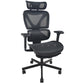 【中古】株式会社COFO（FOS）COFO Chair Pro　ヘッドレスト　フットレスト　ハンガー　ランバーサポート　ウレタンキャスター　ブラック　2026082607【中古オフィス家具】