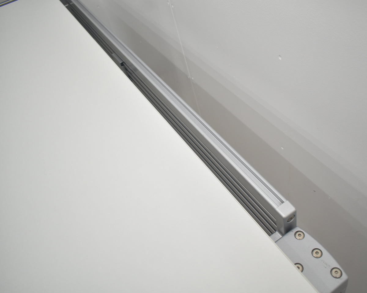 【中古】プラス　XF　L型デスク　引き出し付　ホワイト　幅1650　2026082702【中古オフィス家具】