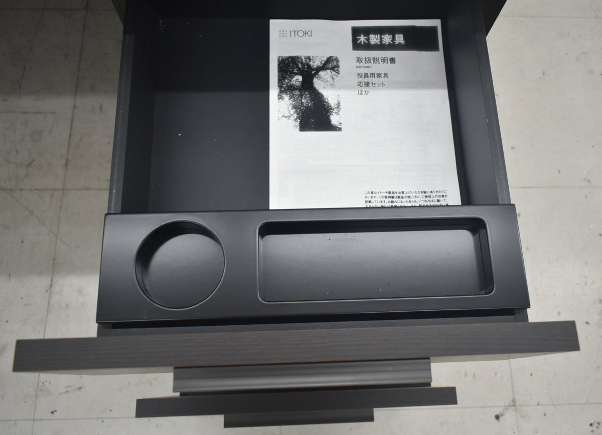 【中古】イトーキ　プロモシリーズ　役員用両袖机　幅1800　2026082902【中古オフィス家具】