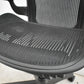 【中古】ハーマンミラー　アーロンチェア　スタンダード　Ｂサイズ　ランバーサポート　昇降ガス新品　ブラック　2026091602【中古オフィス家具】