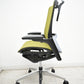 【中古】オカムラ　フィノラ　ハイバック　４Ｄ可動肘　ハンガー　ポリッシュ　2024年製　グリーン　2026092804【中古オフィス家具】