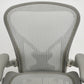 【中古】ハーマンミラー　アーロンチェア　Bサイズ　フル装備　ポスチャーフィット　ポスチャーフィット社外品新品　グレー　2026092901【中古オフィス家具】