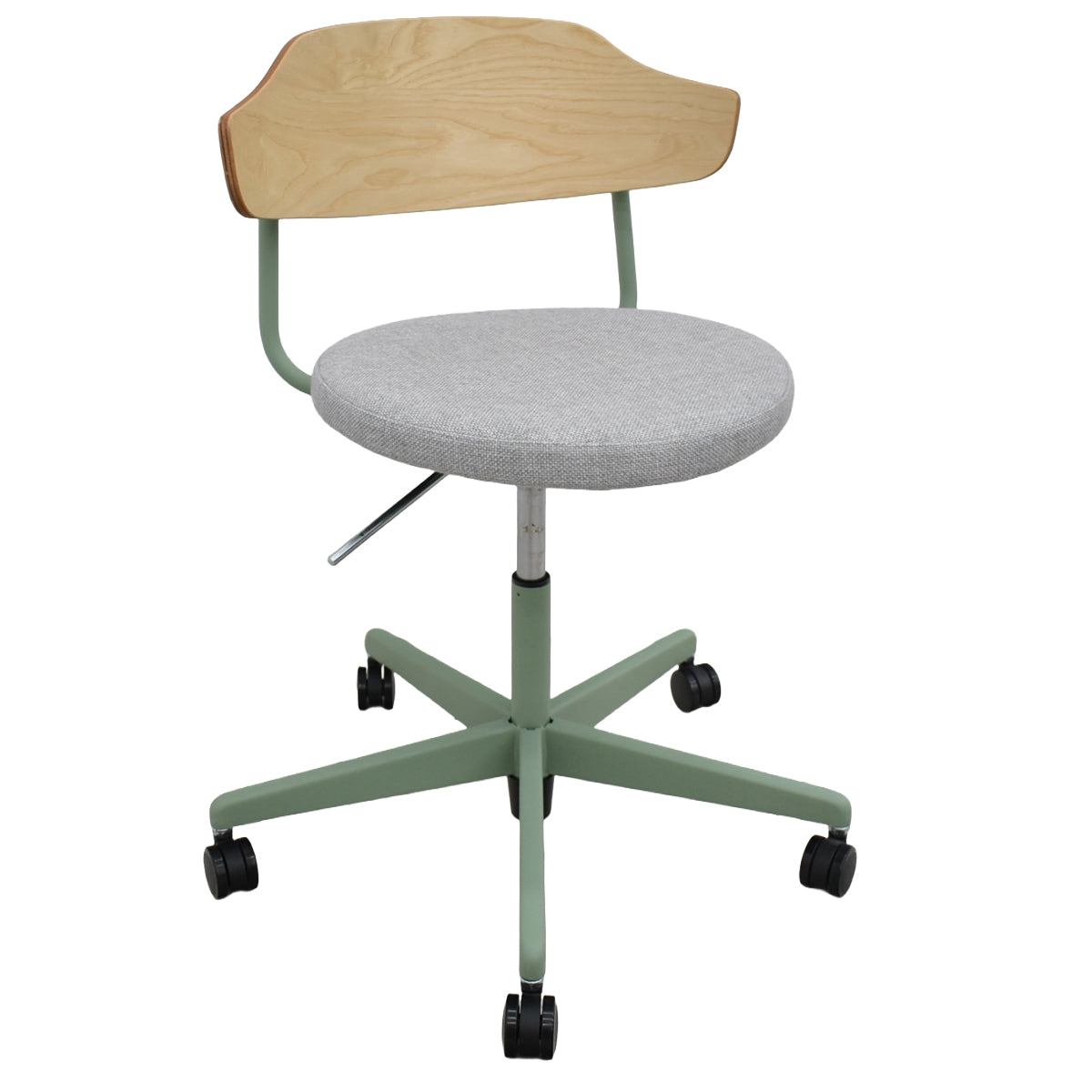 【中古】 コクヨ　DAYS OFFICE　ハングライク　Lifetable type　肘なし　ミーティングチェア　ウレタンキャスター　2024年製　2026100503【中古オフィス家具】