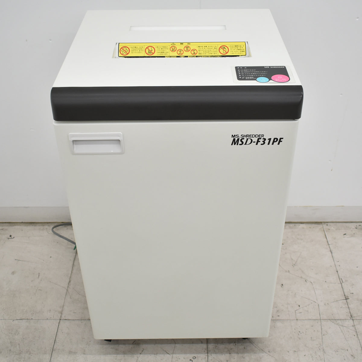 【中古】明光商会　MSシュレッダー　MSD-F31PF　幅500　2026100601【中古オフィス家具】
