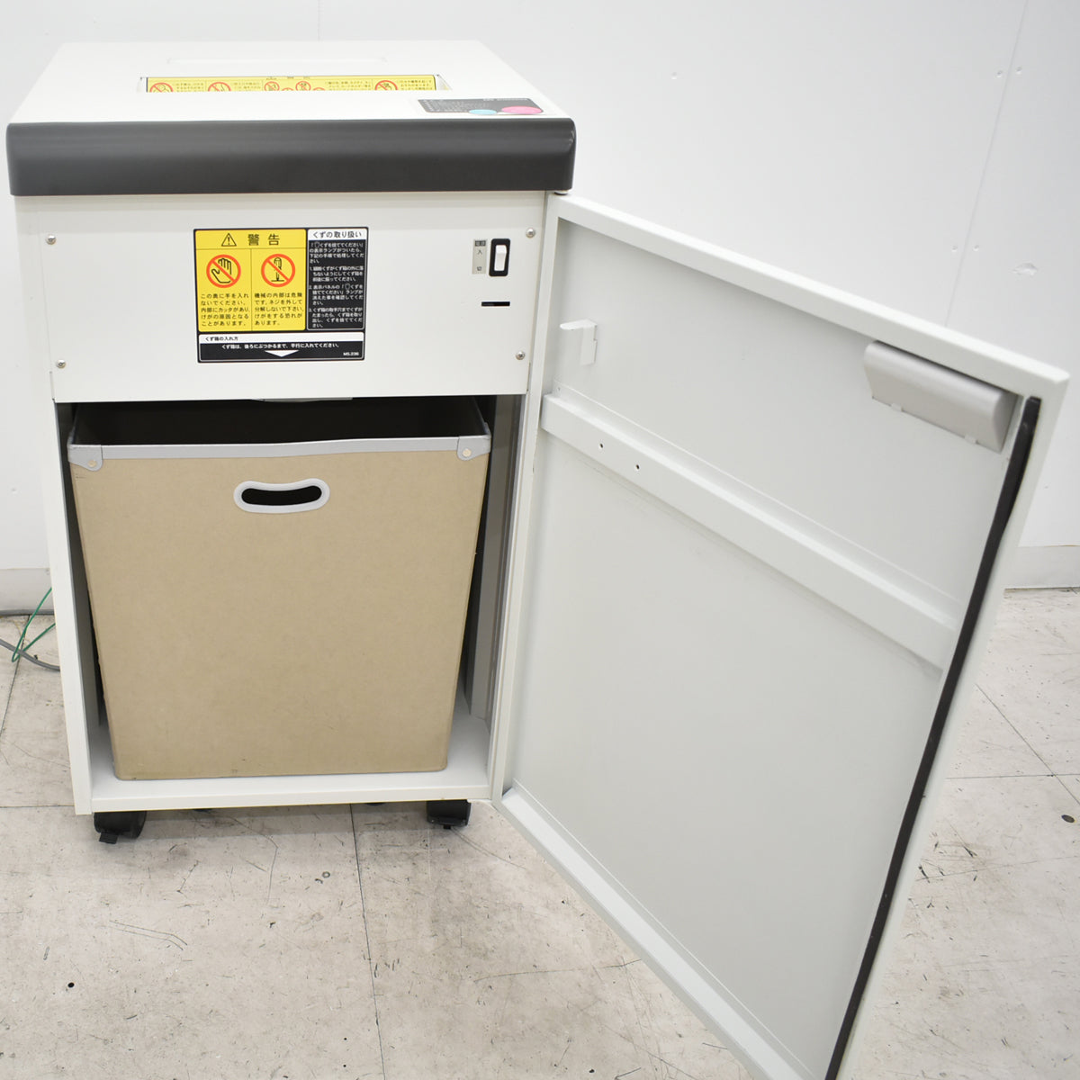 【中古】明光商会　MSシュレッダー　MSD-F31PF　幅500　2026100601【中古オフィス家具】