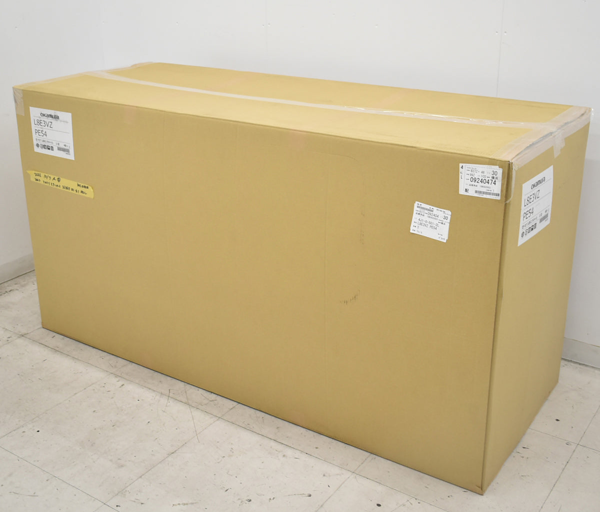 【中古】[新品未使用品]オカムラ　アルベリＥ３　ロビーチェア　３人掛け　肘なし　幅1653　2026100702【中古オフィス家具】