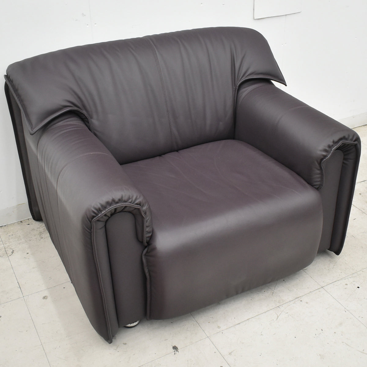 【中古】天童木工　高級応接８点セット　総革張り　2026100801【中古オフィス家具】