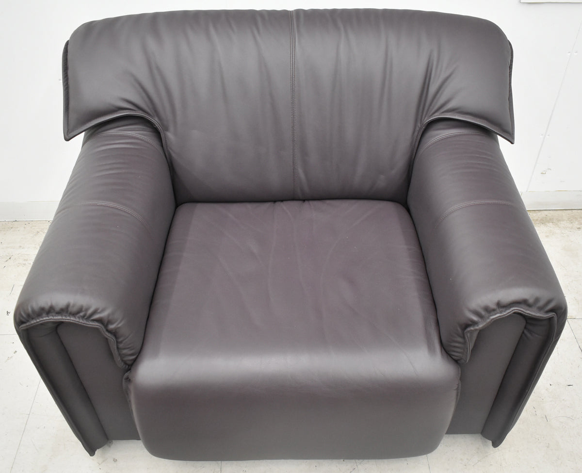 【中古】天童木工　高級応接８点セット　総革張り　2026100801【中古オフィス家具】