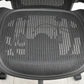 【中古】ハーマンミラー　アーロンチェア　Bサイズ　フル装備　ランバーサポート　肘レバータイプ　昇降ガス新品　ブラック　2026100901【中古オフィス家具】