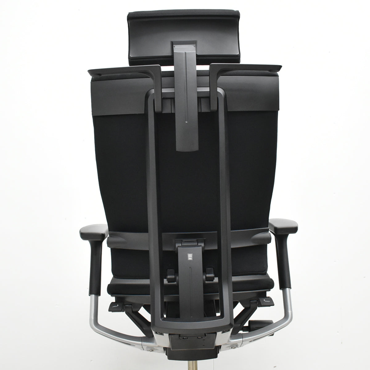 【中古】イトーキ　スピーナ　可動式ヘッドレスト　可動肘　アクティブランバーサポート　2020年製　ハンガー　ブラック　2026101004【中古オフィス家具】