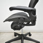 【中古】ハーマンミラー　アーロンチェア　Bサイズ　フル装備　ランバーサポート　肘レバータイプ　昇降ガス新品　ブラック 2026101304
