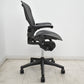 【中古】ハーマンミラー　アーロンチェア　Bサイズ　フル装備　ランバーサポート　肘レバータイプ　昇降ガス新品　ブラック 2026101304
