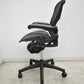 【中古】ハーマンミラー　アーロンチェア　Bサイズ　フル装備　ランバーサポート　肘レバータイプ　昇降ガス新品　ブラック 2026102001