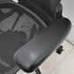 【中古】ハーマンミラー　アーロンチェア　Bサイズ　フル装備　ランバーサポート　肘レバータイプ　昇降ガス新品　ブラック 2026102003