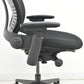 【中古】スチールケース　リープＶ２　APモデル　可動肘　ランバーサポート　肘パッド新型タイプ　ブラック　2026030905【中古オフィス家具】