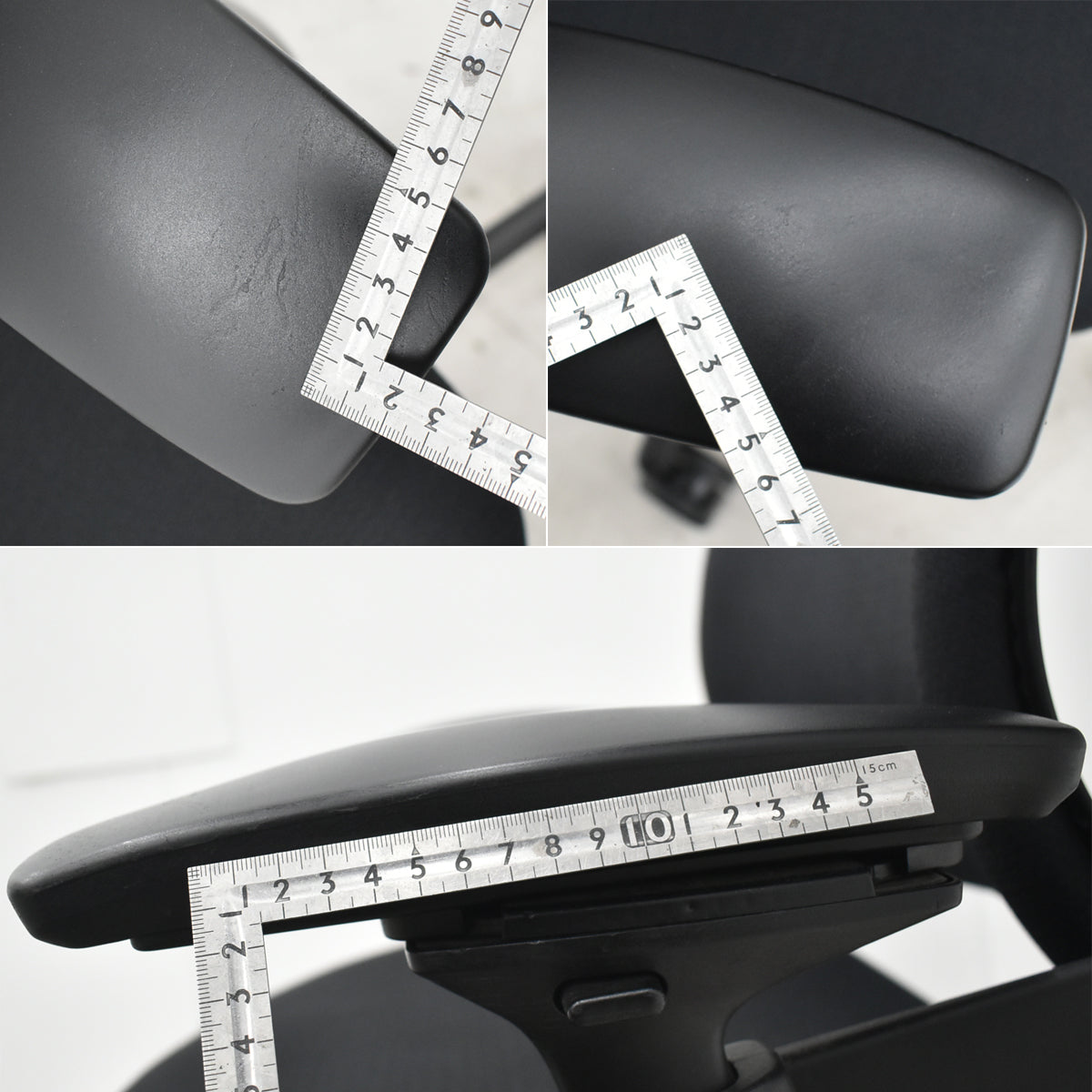 【中古】スチールケース　リープＶ２　可動肘　ランバーサポート　USモデル　ブラック　2026030906【中古オフィス家具】