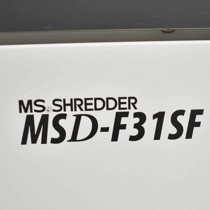 明光商会　シュレッダー　MSD-F31SF　W500　2023050105【中古オフィス家具】【中古】
