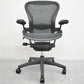 Hermanmilller　ハーマンミラー　 アーロンチェア　Bサイズ　スタンダード　ランバーサポート　2023051304【中古オフィス家具】【中古】