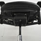 スチールケース　リープV2　USモデル　可動肘付　ランバーサポート　革張り　アルミポリッシュ　2021042106【中古オフィス家具】【中古】
