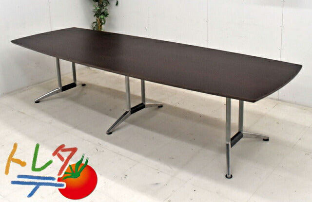 ウチダ　ST-5200シリーズ　大型会議テーブル　W3000　2018090303【中古オフィス家具】【中古】